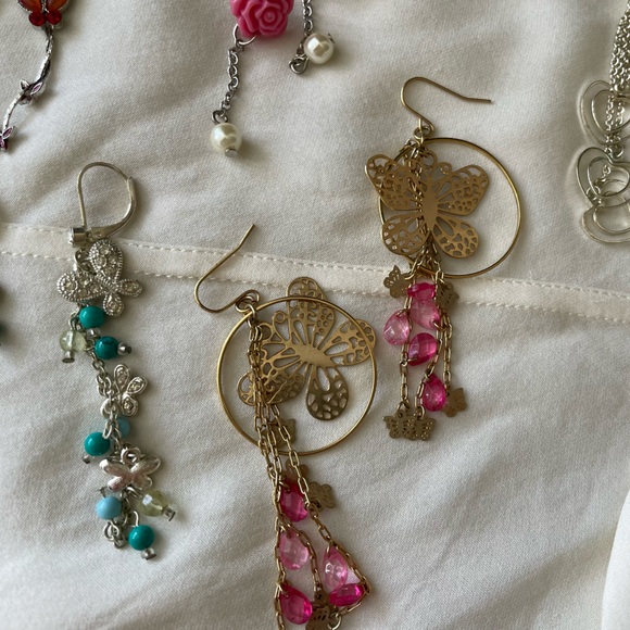 Vintage earrings lot of 10 - Picture 5 of 7